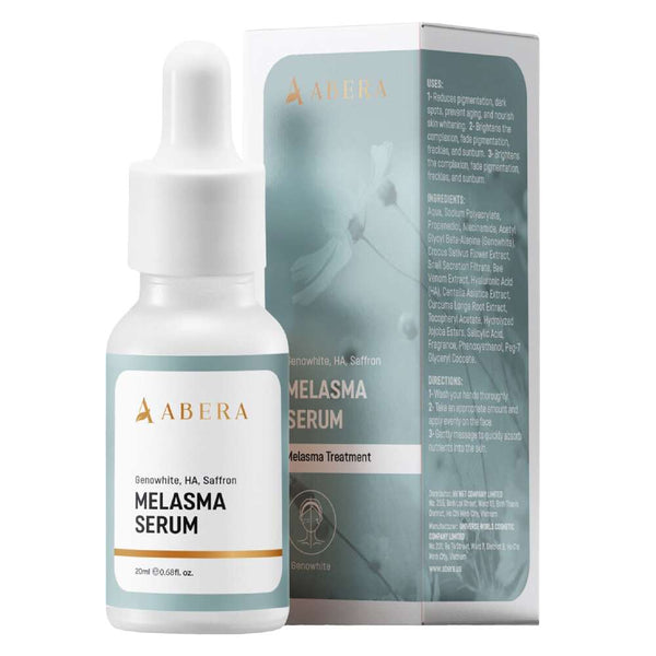 Suero para melasma de Abera: corrector avanzado de manchas oscuras y tratamiento para el melasma para una piel radiante