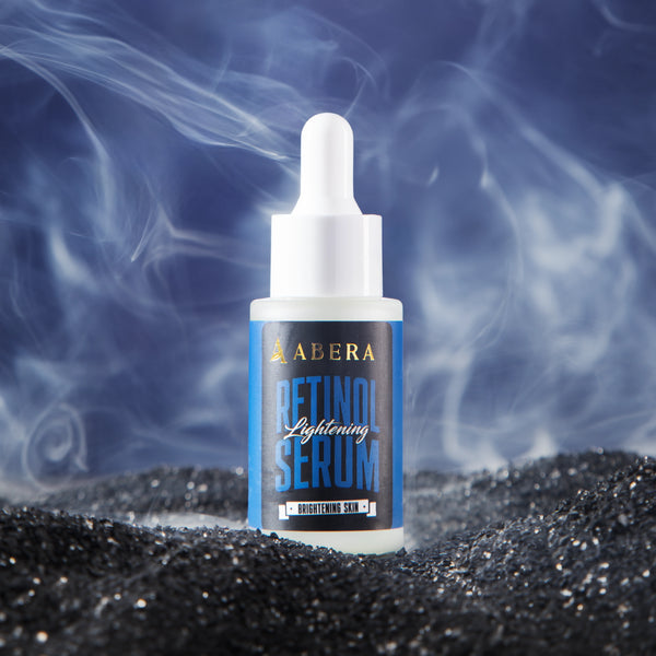 Abera Men Retinol Serum, Anti-Aging Serum For Face, Reduces Dark Spots, Melasma, Wrinkles & Eye Bags, Hydrating and Moisturizing Formula for Men with Niacinamide 5% & Retinyl (0.68 Fl. Oz)